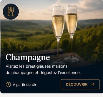 Champagne — Visitez les prestigieuses maisons, à partir de 4h