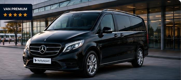 Mercedes Classe V, van premium My Fly Airport